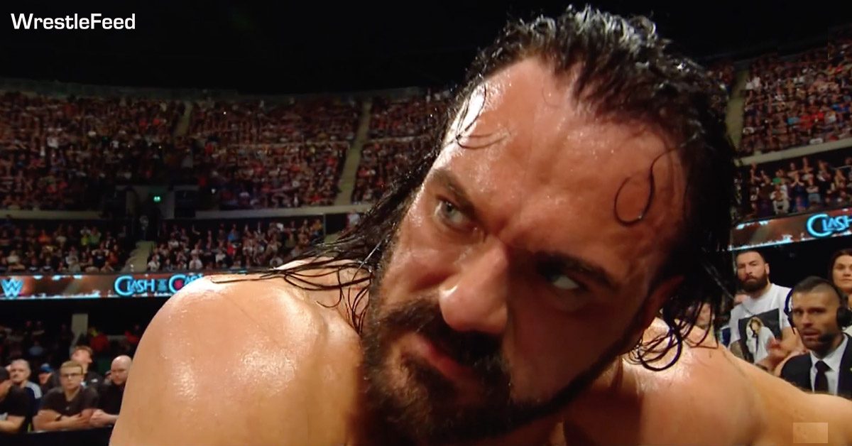 Drew McIntyre Lost His Mind After Clash At The Castle (Video)