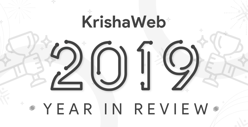 KrishaWeb Year in Review 2019 [Video]