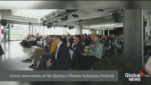 Green innovation at the Quebec Climate Solutions Festival [Video]