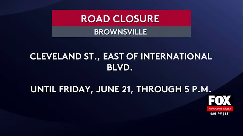 Storm Sewer Installation Causes Road Closures In Brownsville [Video]