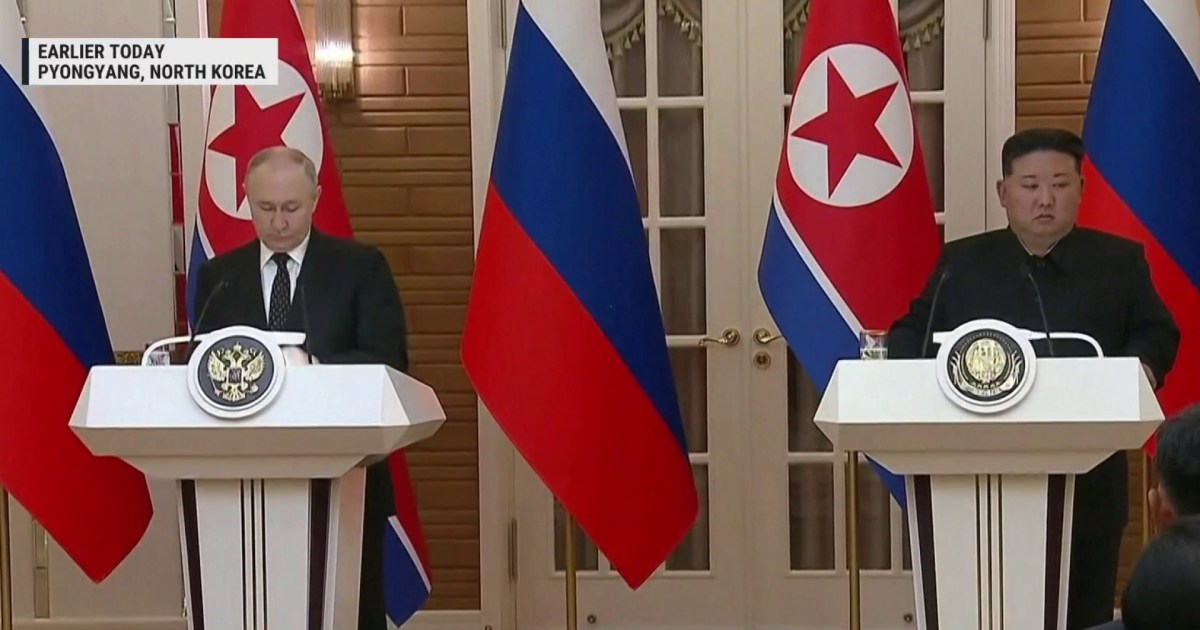 Russia and North Korea sign strategic partnership, vowing to strengthen ties in fight against West [Video]
