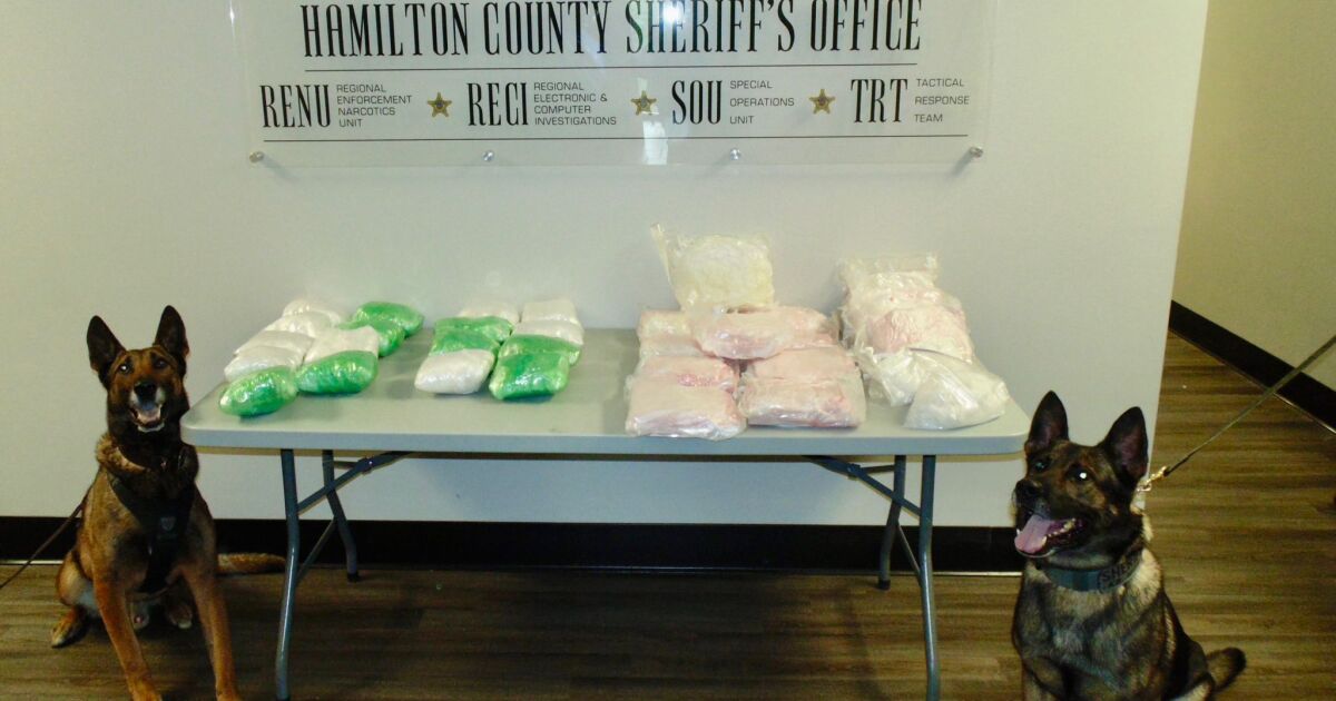 Hamilton County task force seizes over 80 pounds of meth from alleged trafficker [Video]