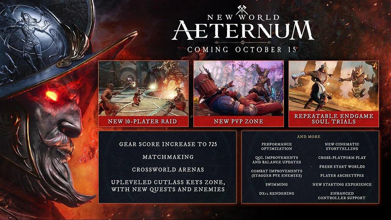 New World: Aeternum is Coming to PS5 & Xbox [Video]