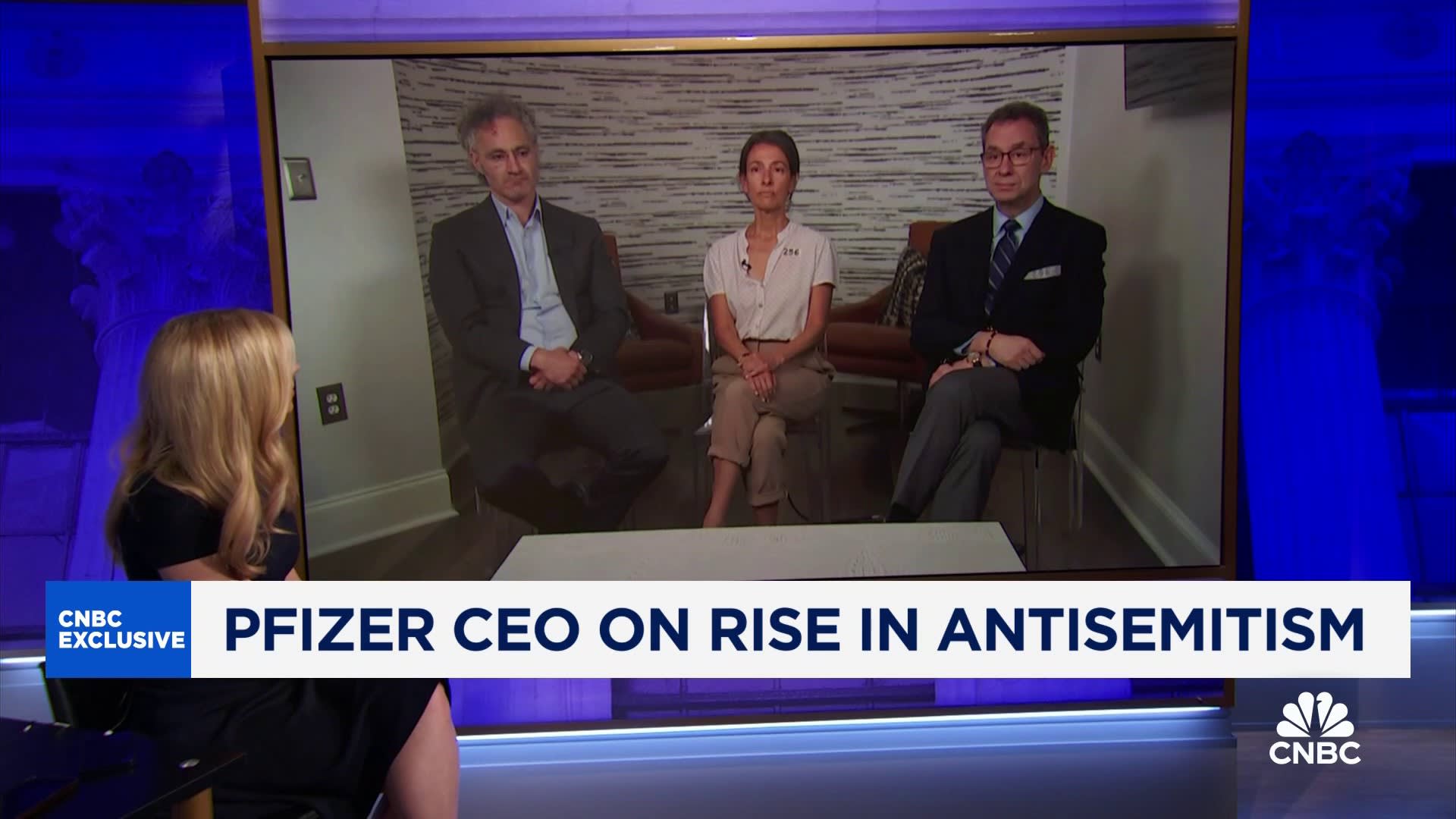 Palantir and Pfizer CEOs meet U.S. Senators to press for Israel support and hostage release [Video]