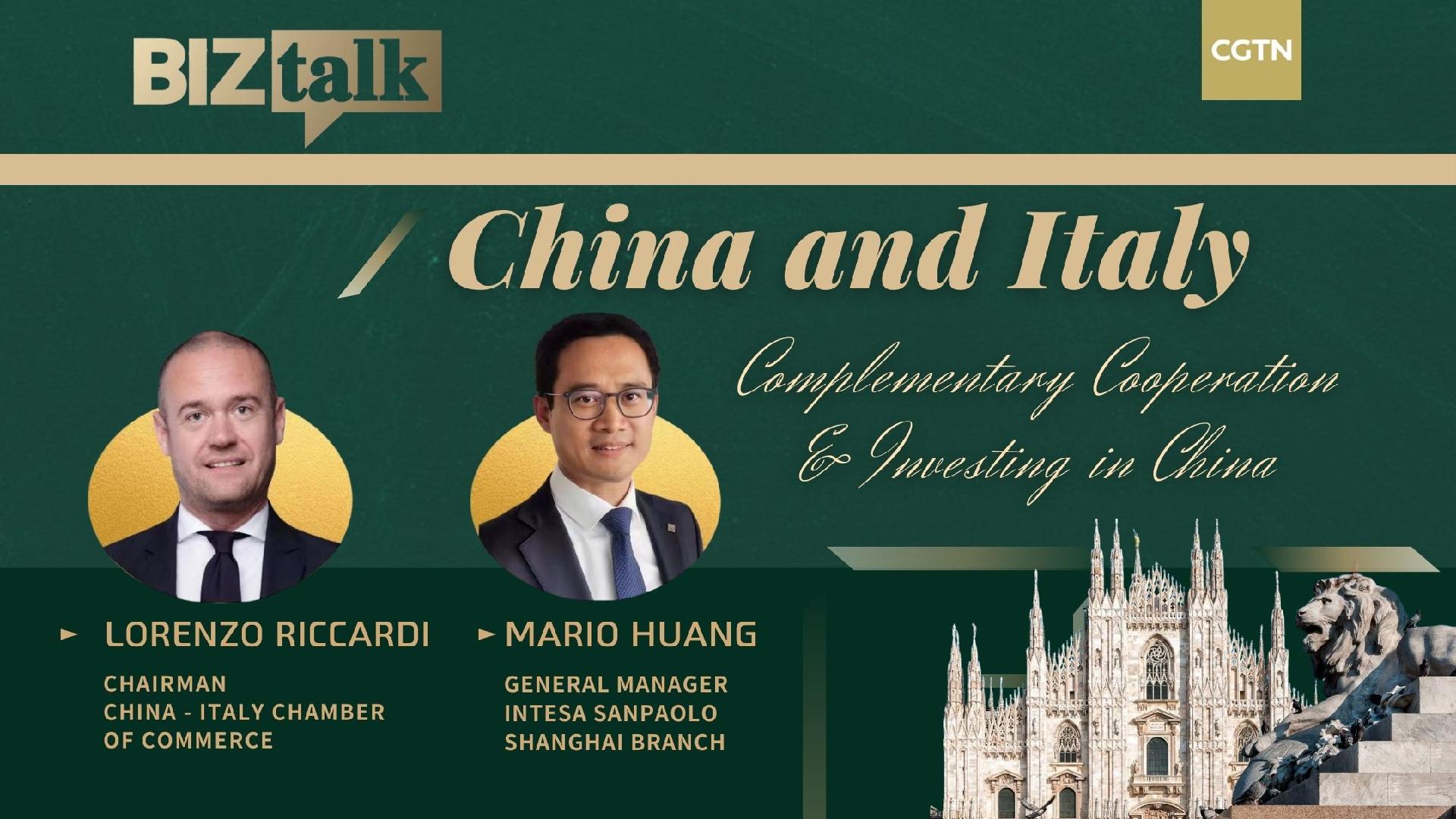 Watch: China and Italy: Complementary cooperation, investing in China [Video]
