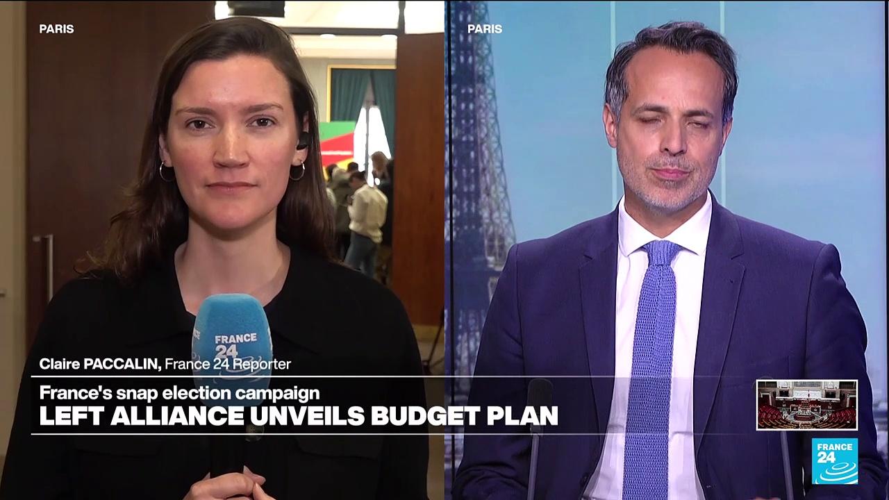 French left-wing alliance unveils budget plan [Video]