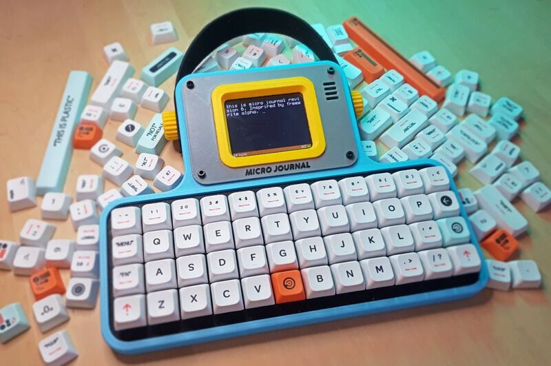 Distraction-Free Digital Keyboards : micro journal [Video]