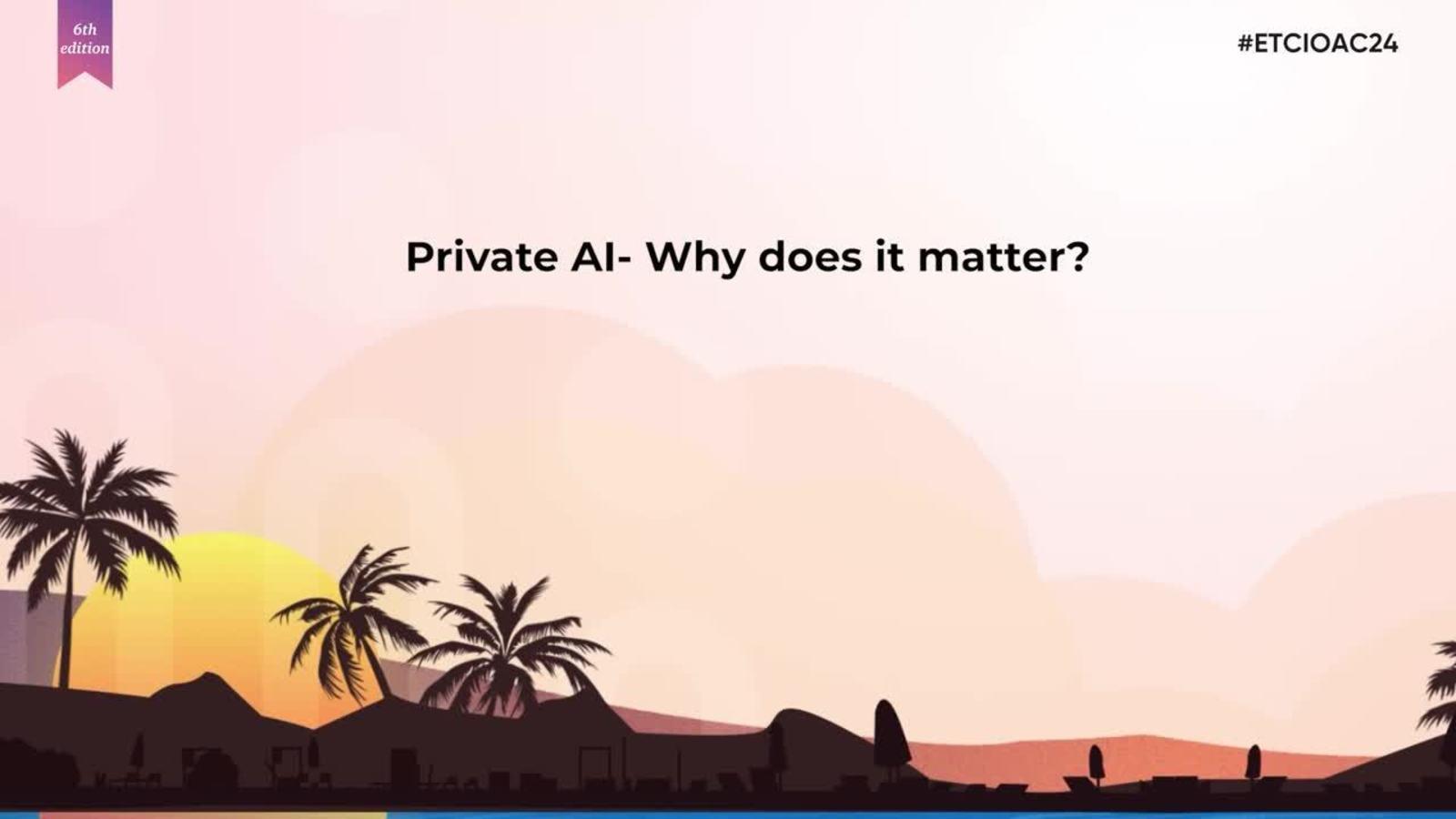 Private AI balances innovation with privacy, control, and security: Pradeep Nair, Broadcom [Video]