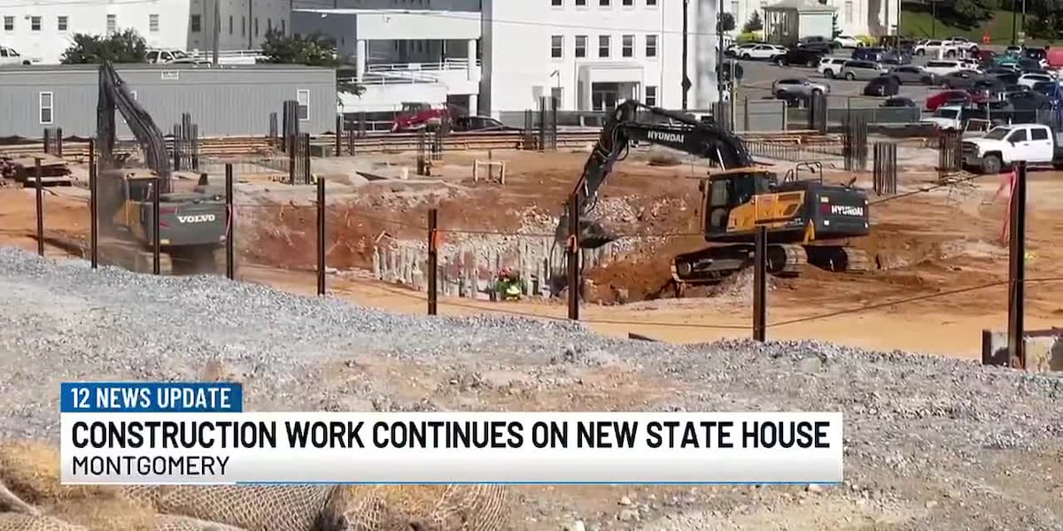 Construction continues on new Statehouse [Video]