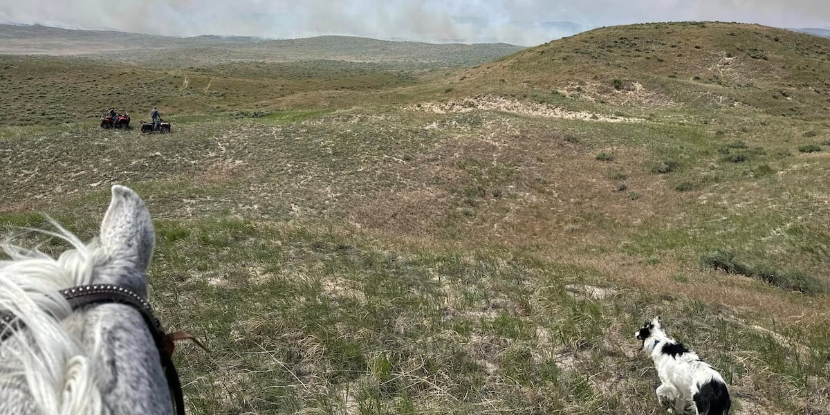 Grass fire near Alliance is 100% contained after burning thousands of acres [Video]