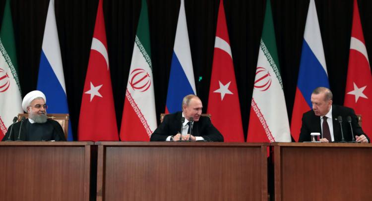Putin, Erdogan and Rouhani hold press conference after Ankara Summit [Video]
