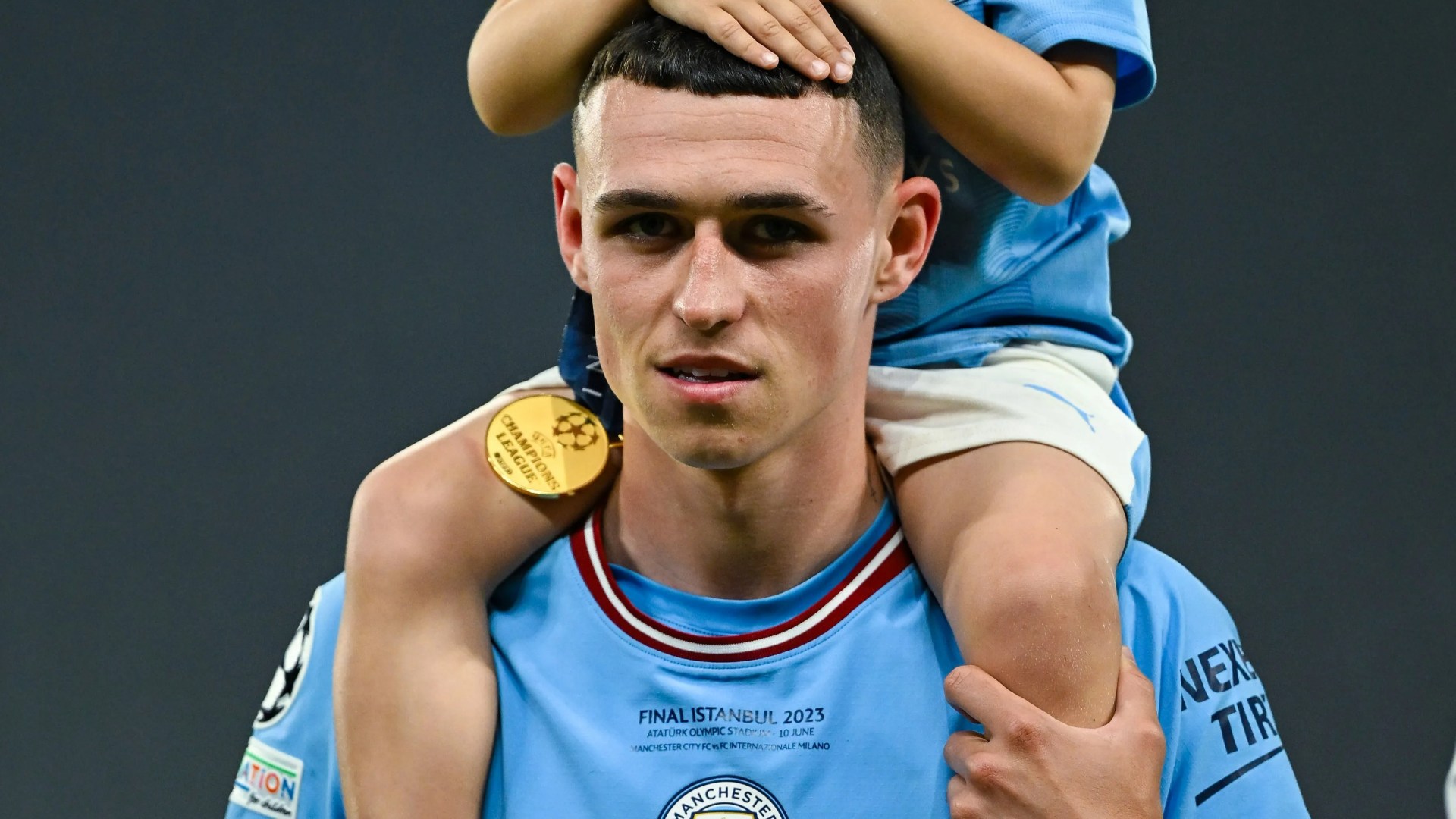 Phil Foden wearing lucky shinpads at Euro 2024 featuring England stars social media superstar son, 5 [Video]