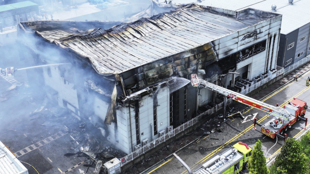 Seoul, South Korea lithium battery factory fire: 16 dead [Video]