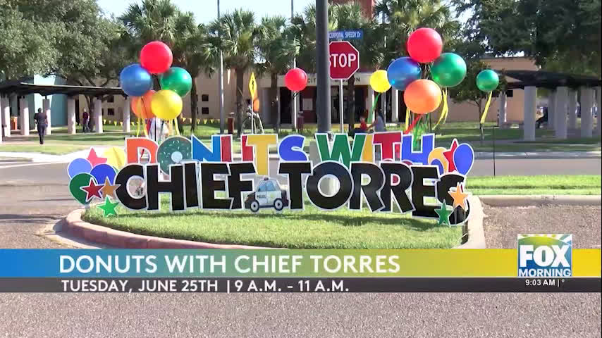 Meet The Chief: Donuts With Chief Torres At Mission Police Department [Video]