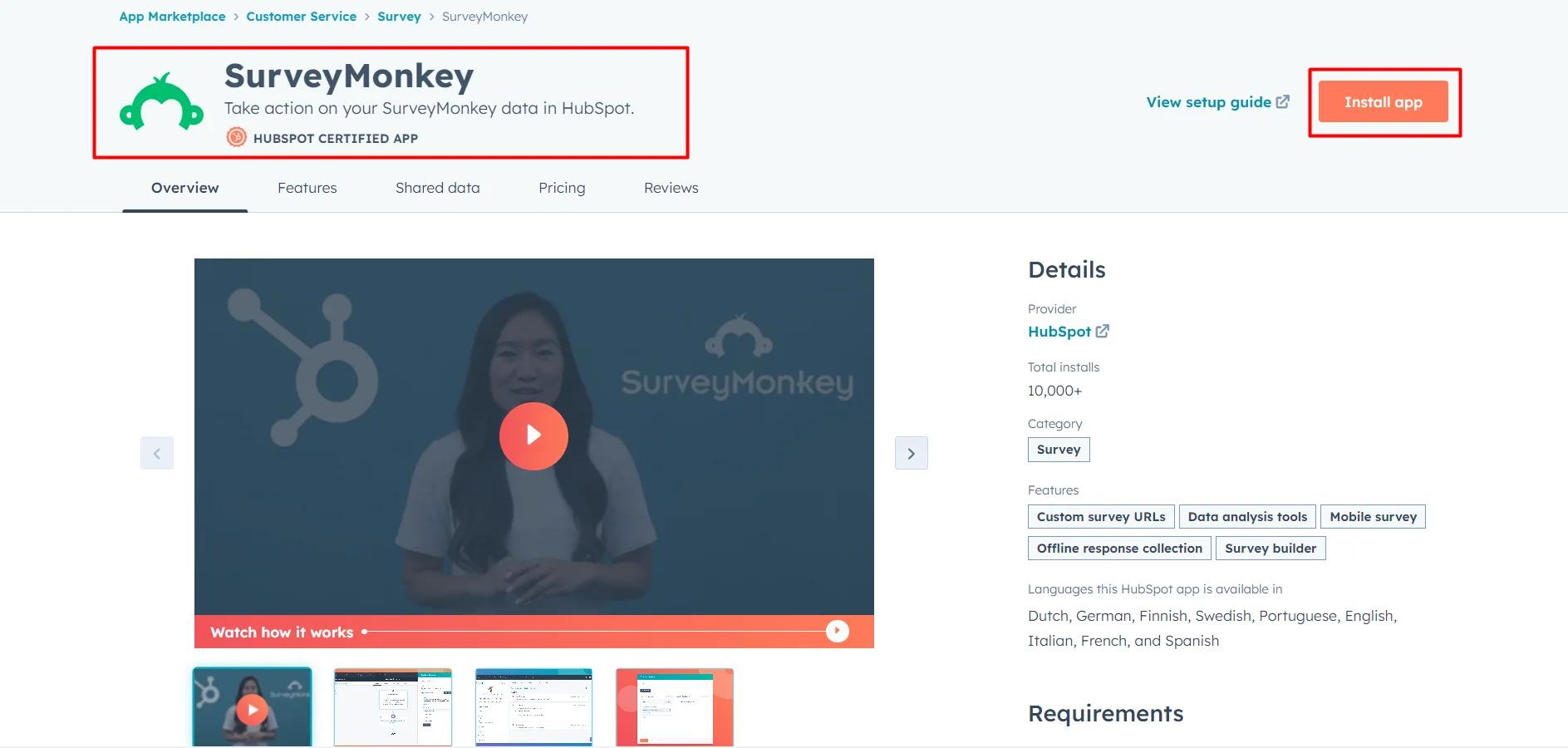 HubSpot SurveyMonkey Integration: Best way to Create & Sync your Surveys [Video]