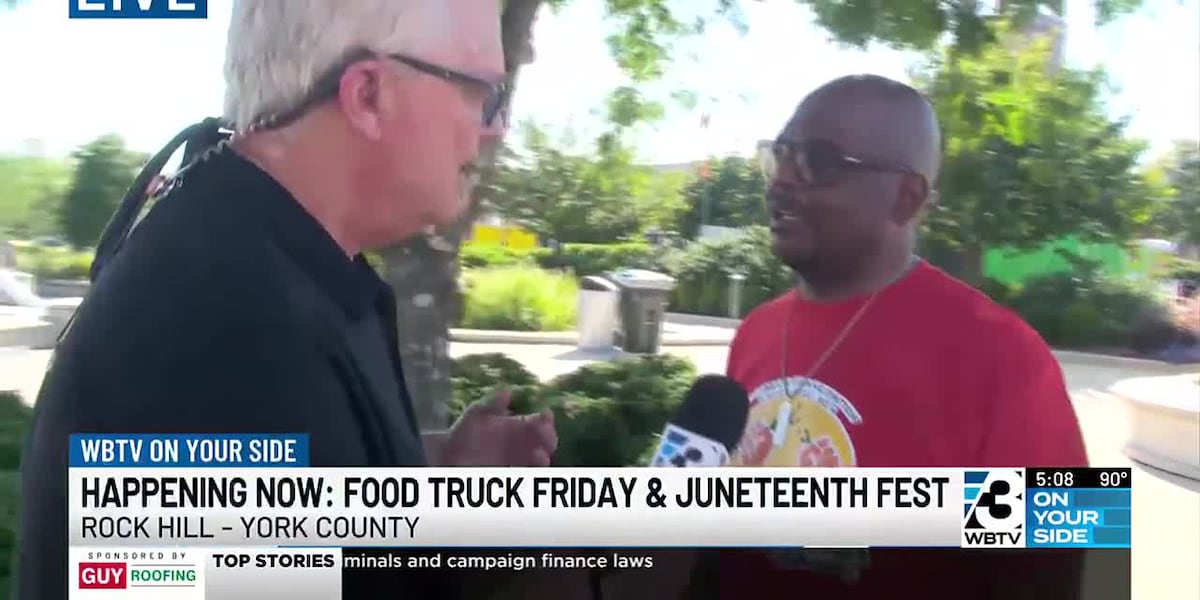 Rock Hill: Food Truck Friday & Juneteenth Fest [Video]