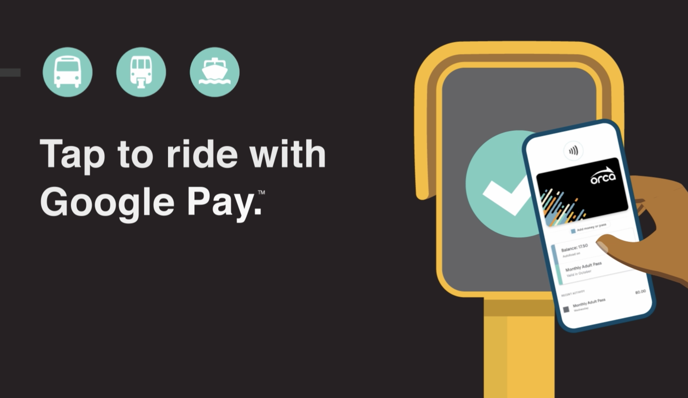 Google Wallet Now Supports Digital ORCA Card Passes in Puget Sound [Video]