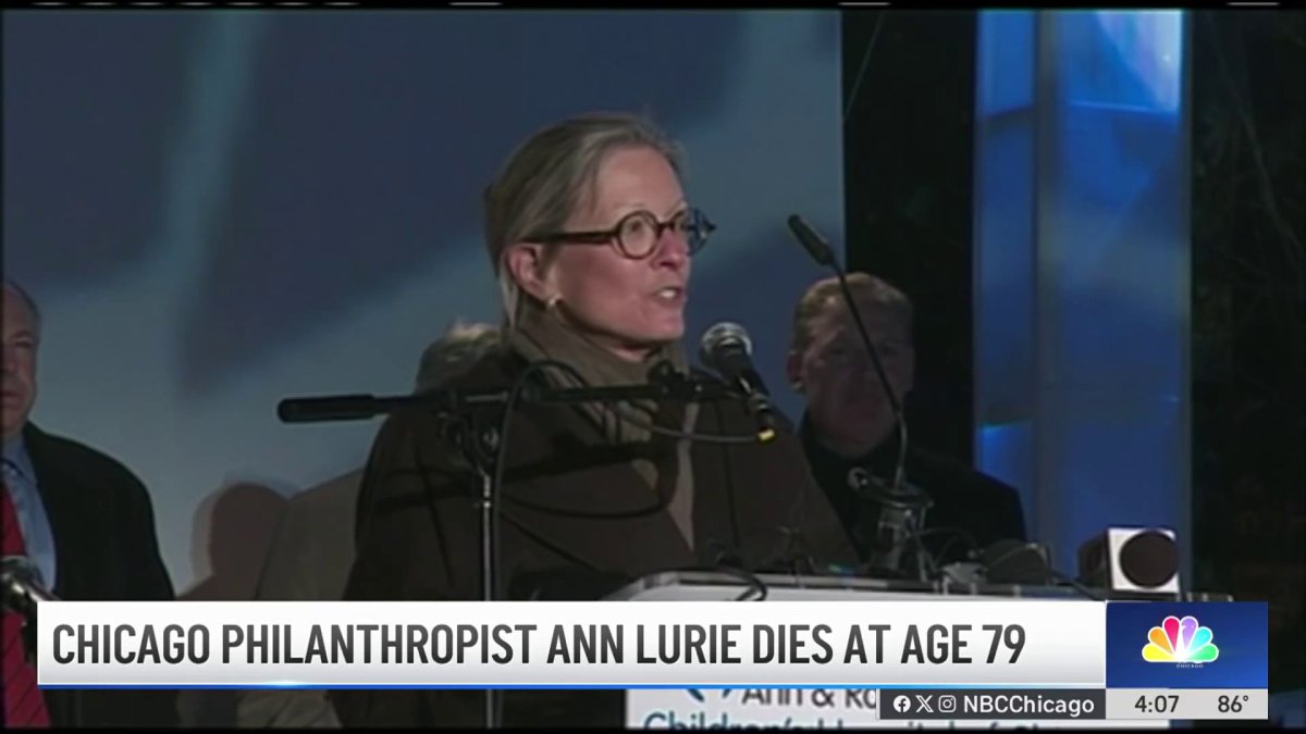 Chicago philanthropist Ann Lurie dies at age 79  NBC Chicago [Video]