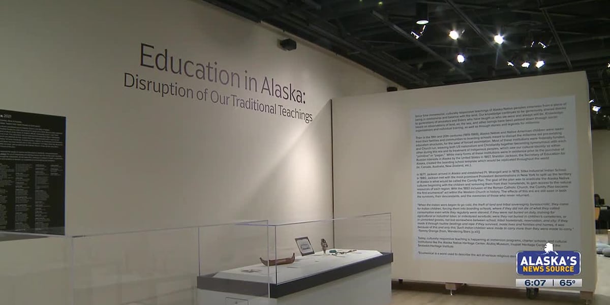 Alaska Native Heritage Center working on Indian boarding school exhibit [Video]