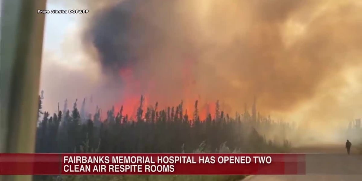 Fairbanks Memorial Hospital providing clean air respite rooms [Video]