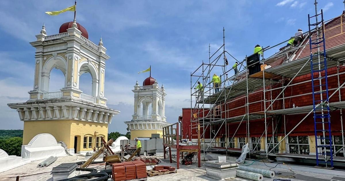 West Baden Springs Hotel nears completion of repairs to iconic dome after hailstorm | News from WDRB [Video]