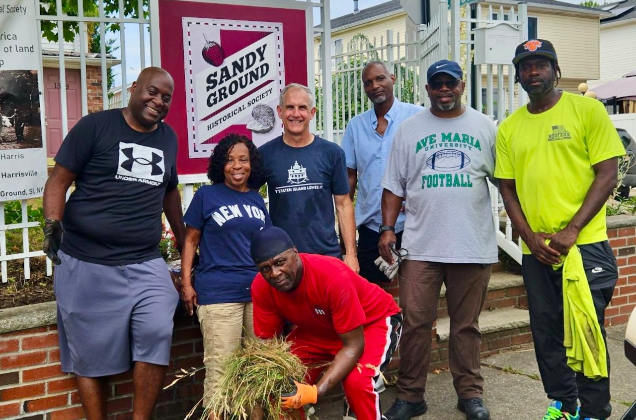 Emancipation Day: Volunteers clean up Sandy Ground ahead of July 5 community event [Video]