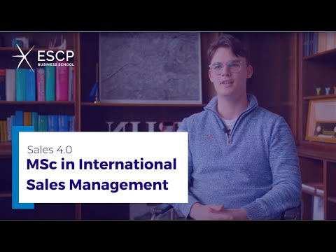 Interview with current student Lyle Jarvel | MSc in International Sales Management [Video]