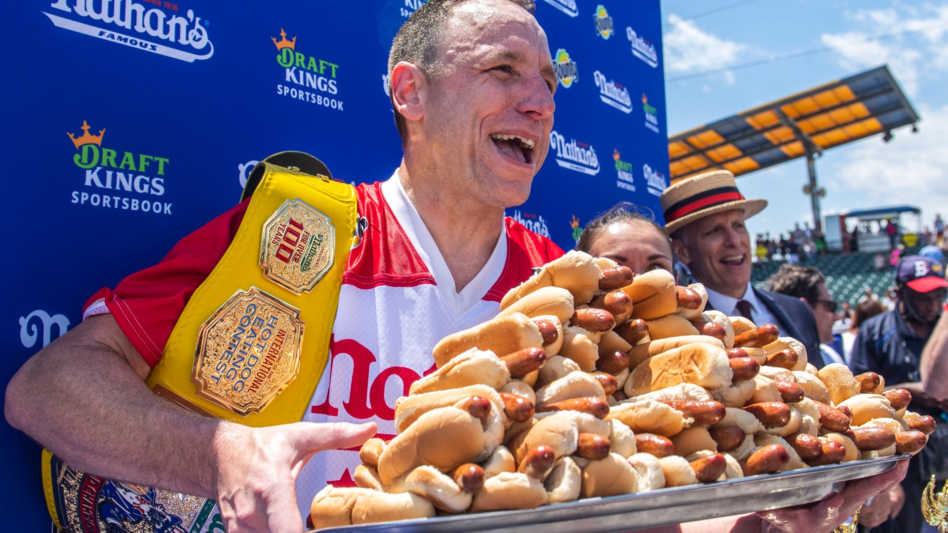 Joey Chestnut heading to Texas after Nathan’s Hot Dog Eating Contest ban with his July 4th plans revealed [Video]