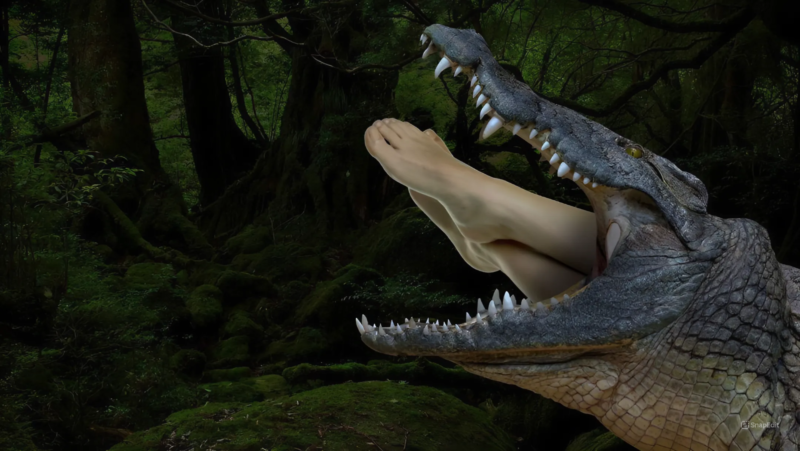 Surviving the Jaws of Death: What If You Were Swallowed by a Crocodile? [Video]