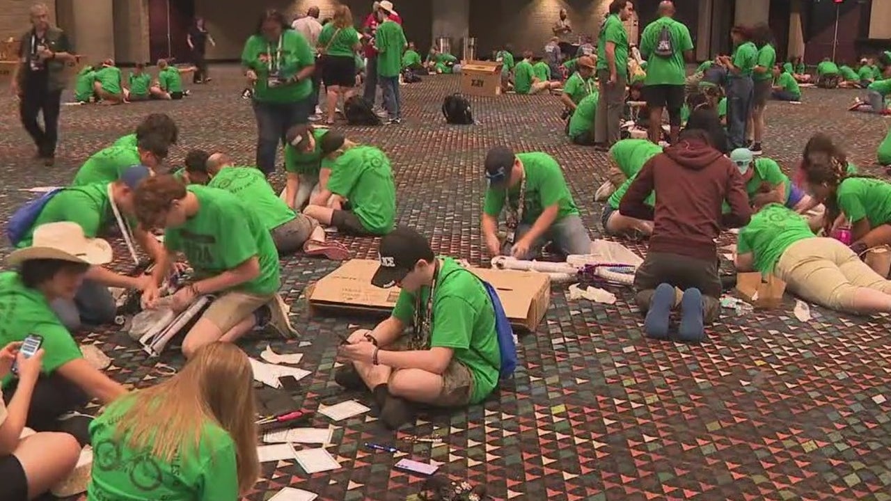 Students assemble bikes for children in metro Atlanta at SkillsUSA conference [Video]