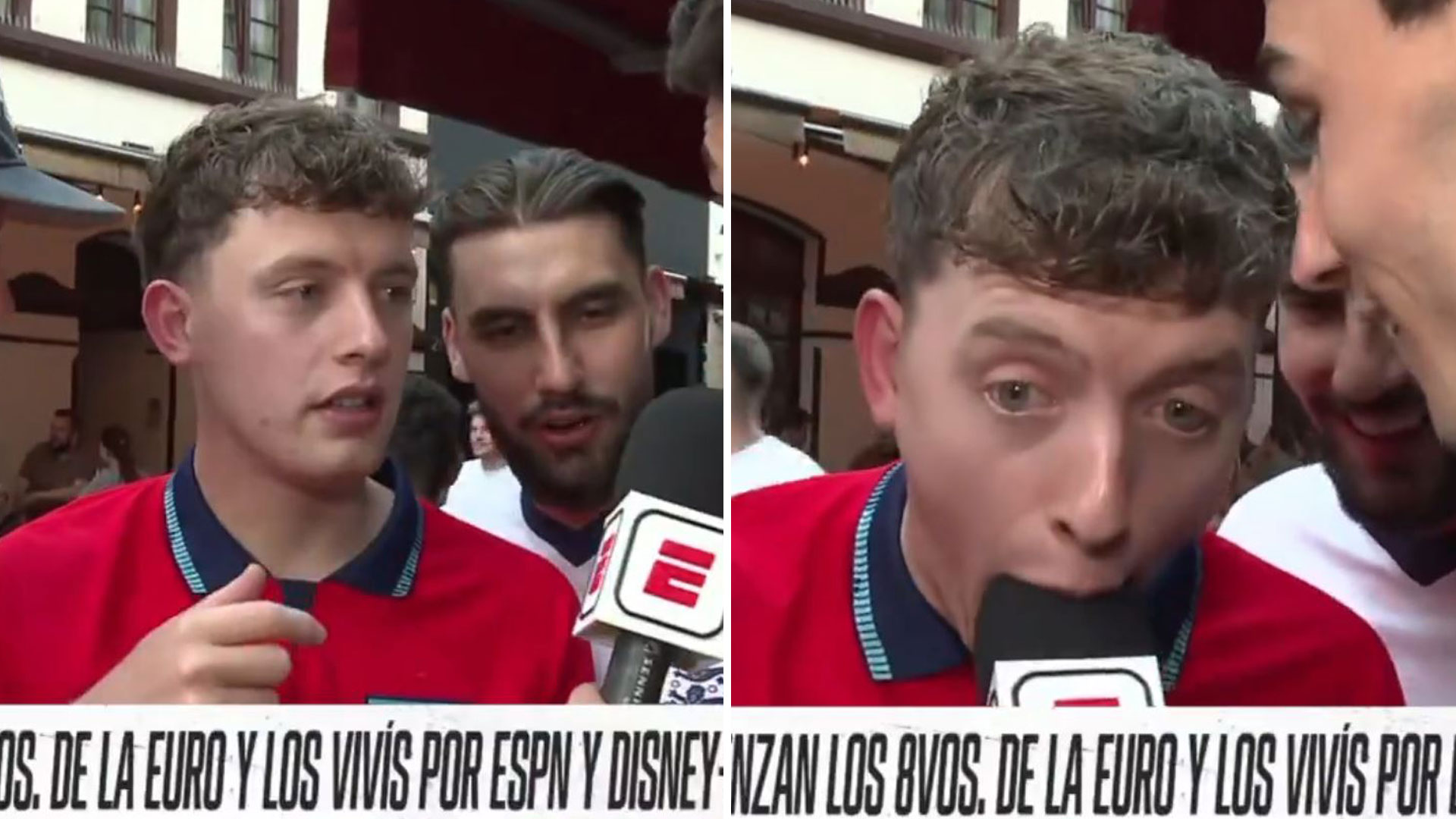 Watch England fan perform ‘messed up’ act with microphone a reporter is left completely baffled [Video]