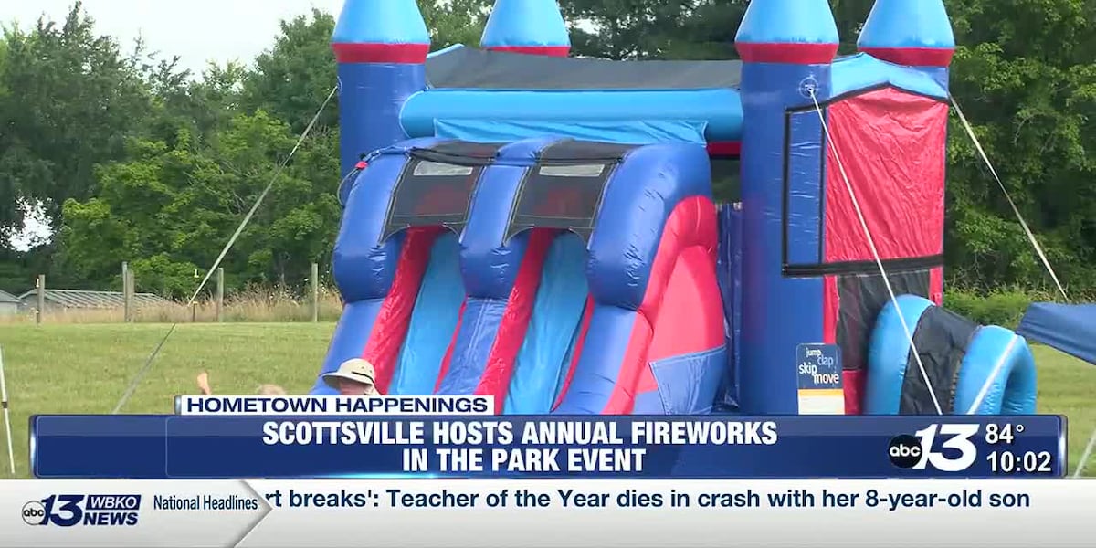 Scottsville hosts annual fireworks in the park event [Video]