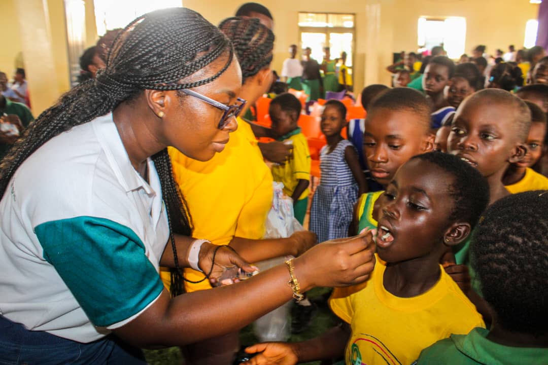 Development Bank Ghana and Childlift Aid Foundation hold free mass school deworming exercise [Video]