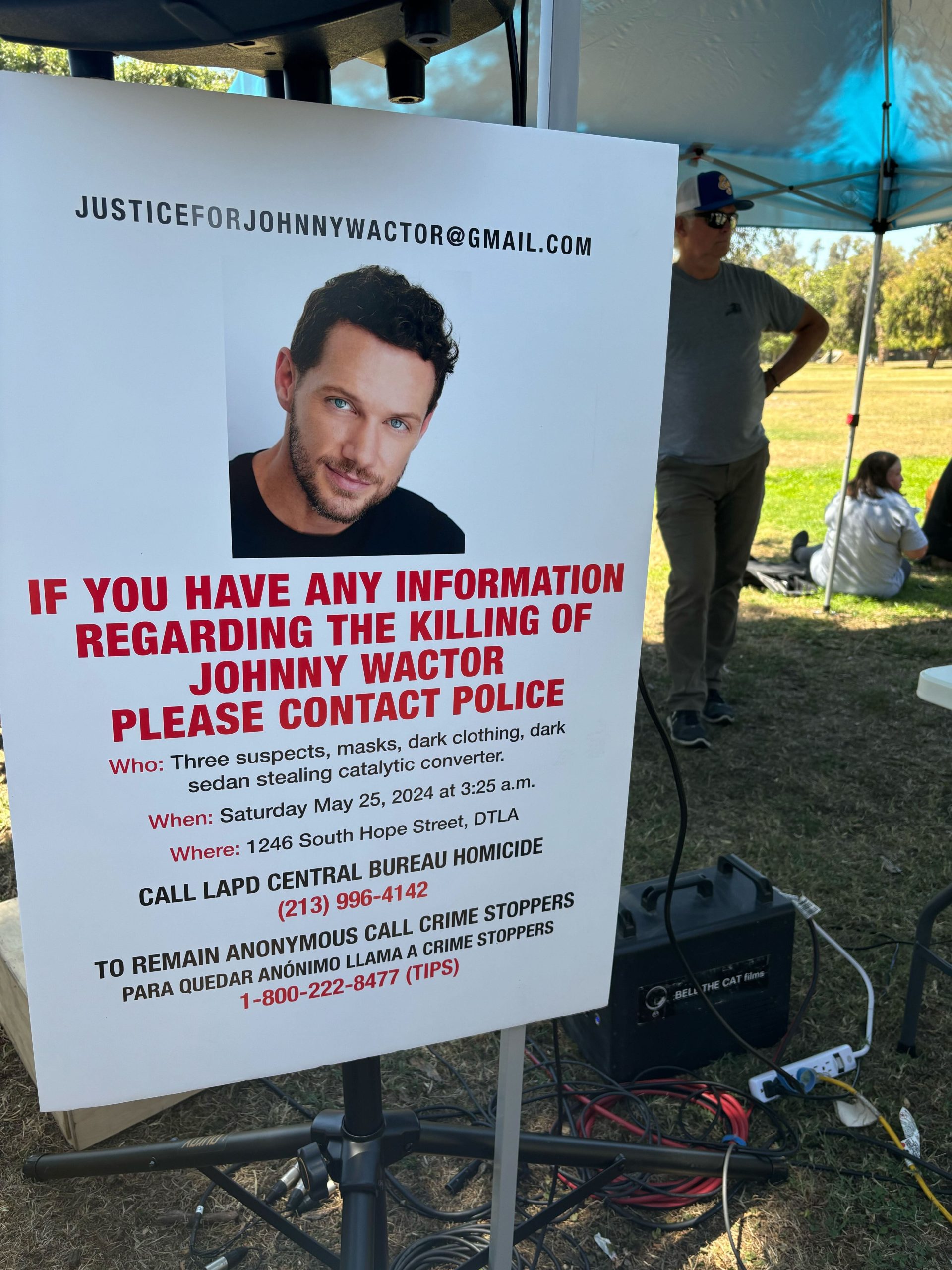 Event for actors death calls for action on LA crime [Video]