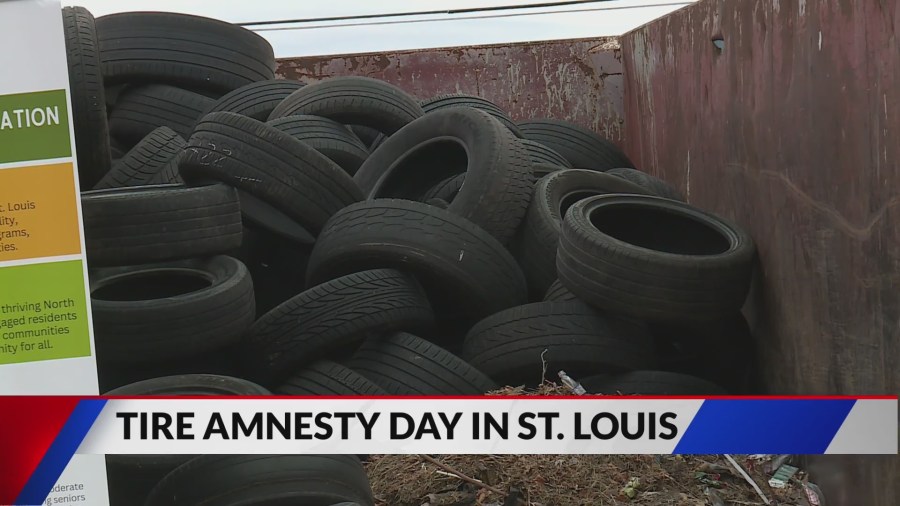 St. Louis hosts first of six tire amnesty events [Video]