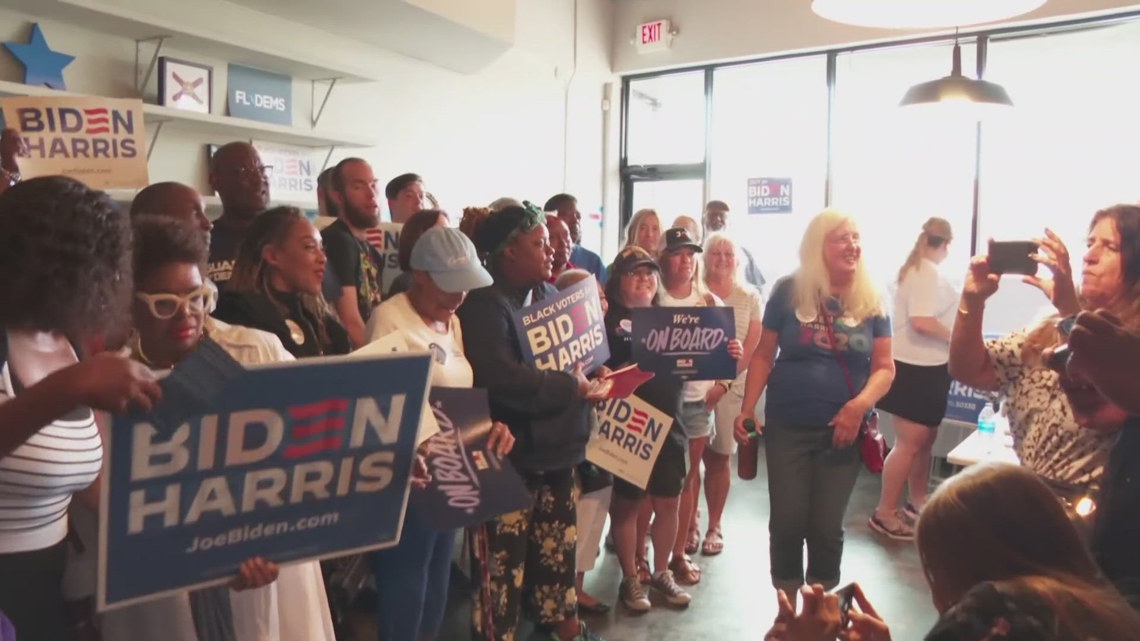 Duval Democratic Party opens Biden-Harris campaign headquarters [Video]