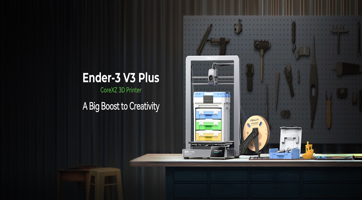 Creality launches Ender-3 V3 Plus 3D printer with advanced capabilities [Video]