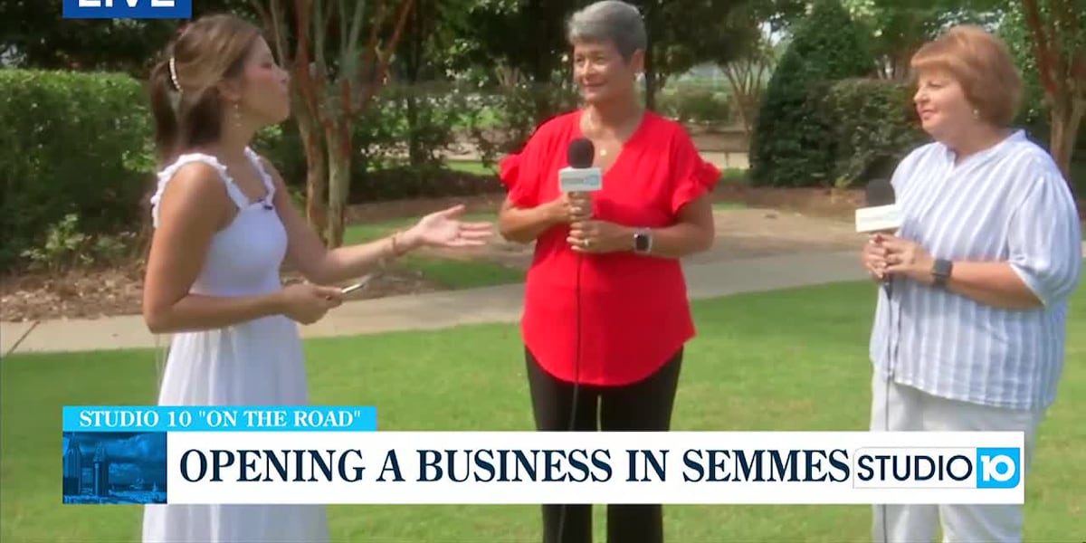 Studio 10 Live in Semmes: Opening a Business in Semmes [Video]