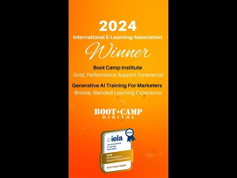 Boot Camp Digital Won Big at the International E-Learning Awards [Video]