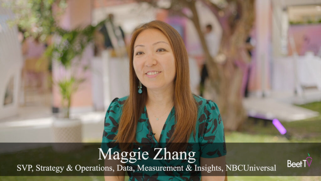 Strategic Audiences, Live Programming Deliver Results for Advertisers: NBCUs Maggie Zhang  Beet.TV [Video]