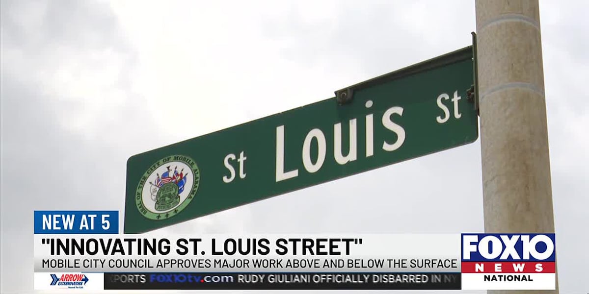 Mobiles innovation of St. Louis Street to begin in 2025 [Video]