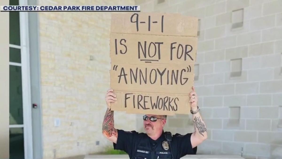 Central Texas fire departments get creative for this years July 4th messaging [Video]