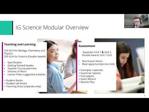 Planning Considerations for the New Modular International GCSE Chemistry course [Video]