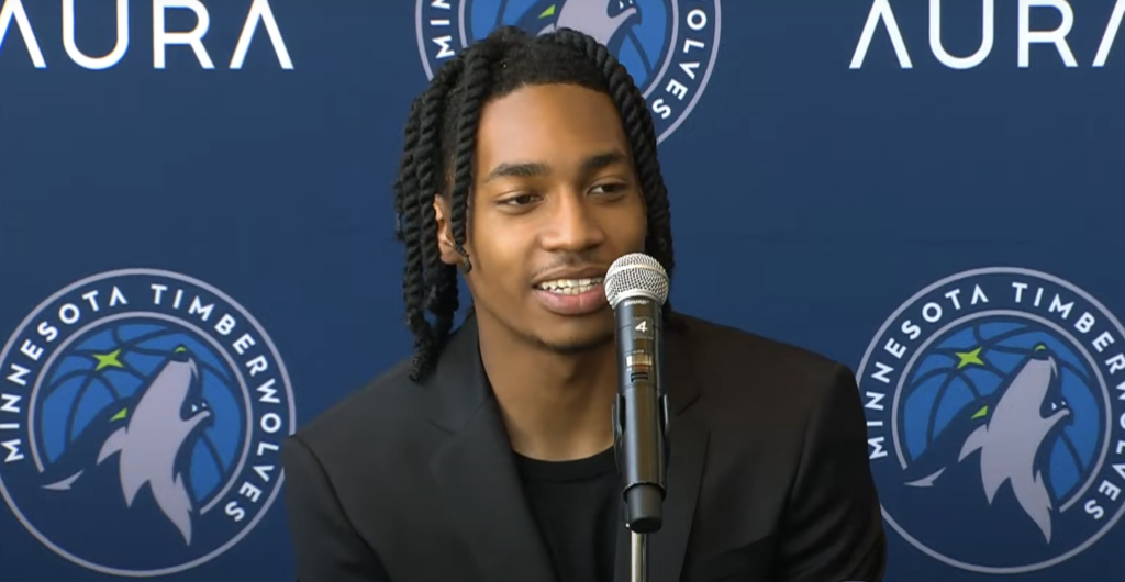 WATCH: Rob Dillingham’s first press conference with the Minnesota Timberwolves [Video]