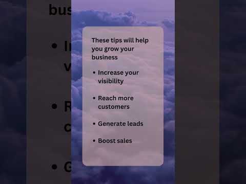 4 best marketing tips for small businesses [Video]