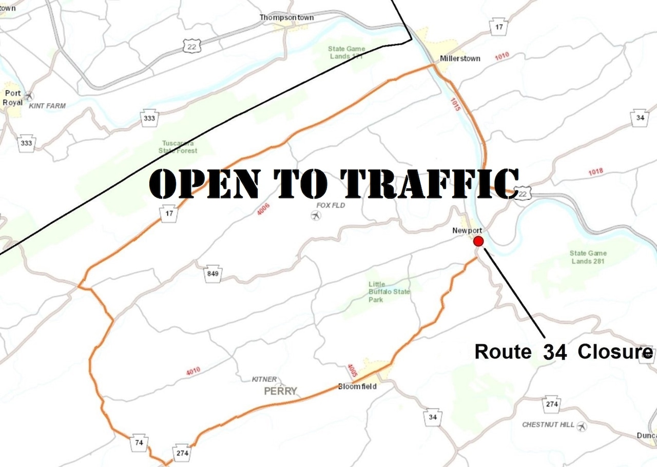 Route 34 bridge over Little Buffalo Creek in Perry County reopens [Video]