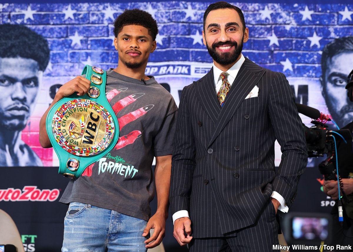 Harutyunyan Claims Even Shakur Stevenson