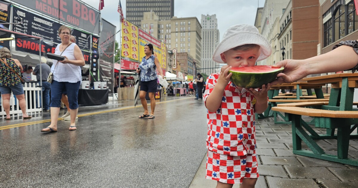 After tragedy in June, Akron excited to gather for Rib, White and Blue Festival [Video]