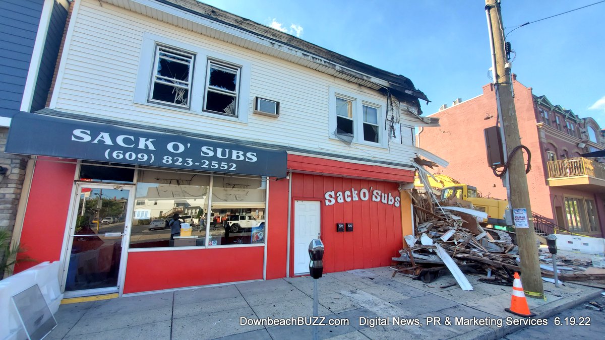 Fire Breaks Out In Apt Above Sack O Subs In Ventnor [Video]