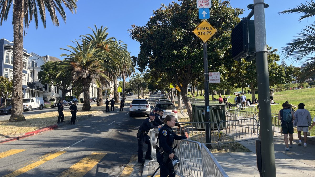 SFPD block skateboarding Hill Bomb event, skaters proceed nearby  NBC Bay Area [Video]